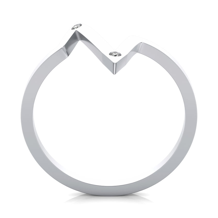 Zig Zag Fashion Ring