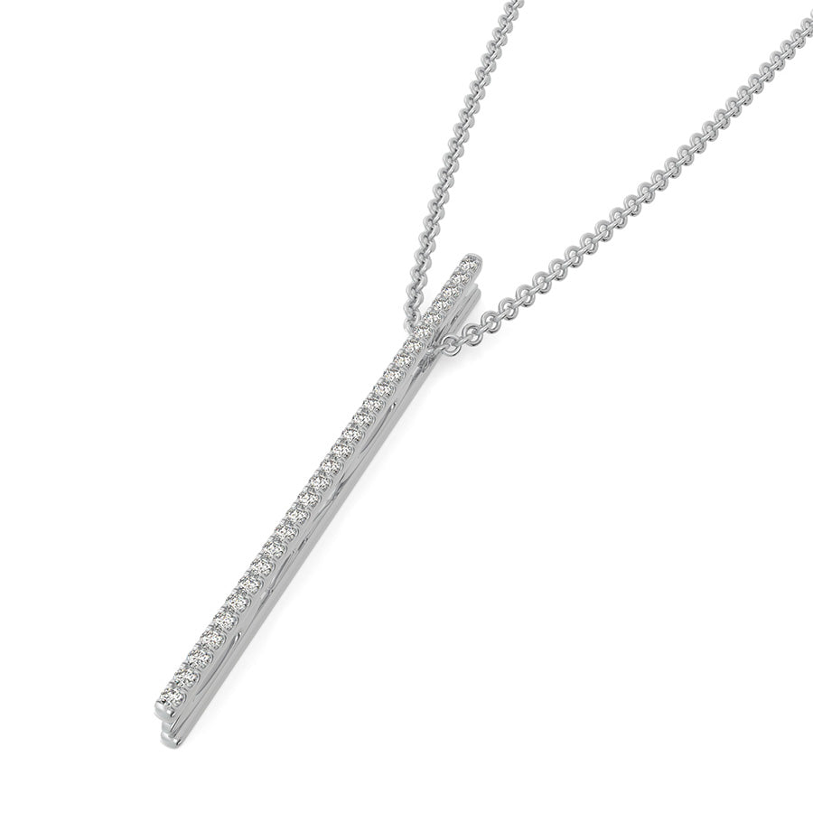 "XOXO"  Drop Bar Pendant
