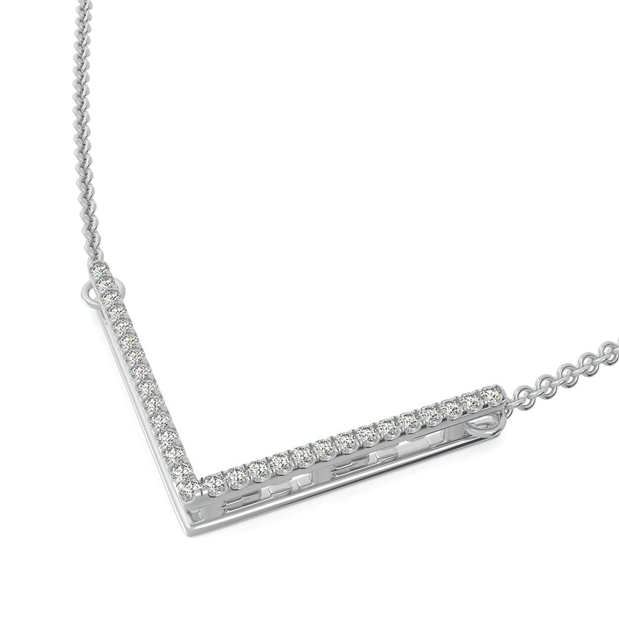 "SWEET" Chevron Bar Pendant