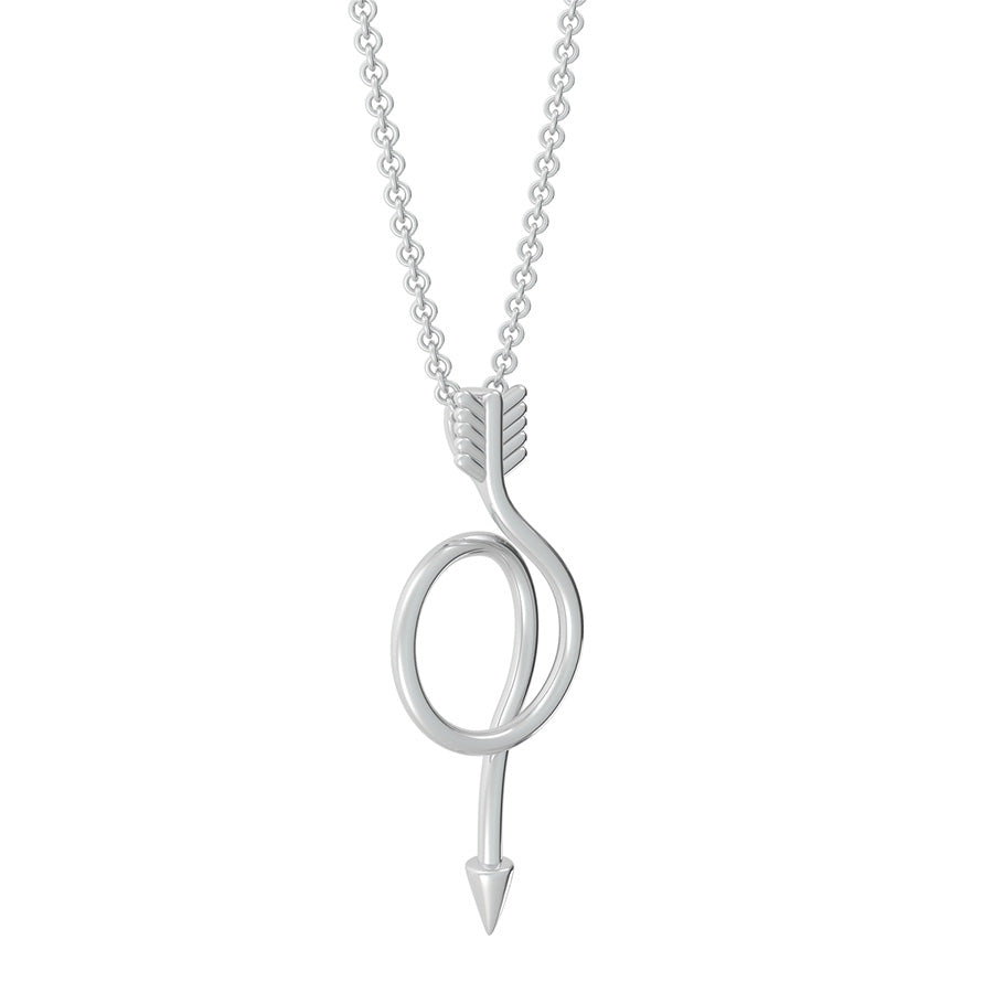 Spiral Arrow Pendant
