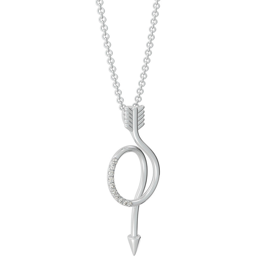 Spiral Arrow Pendant