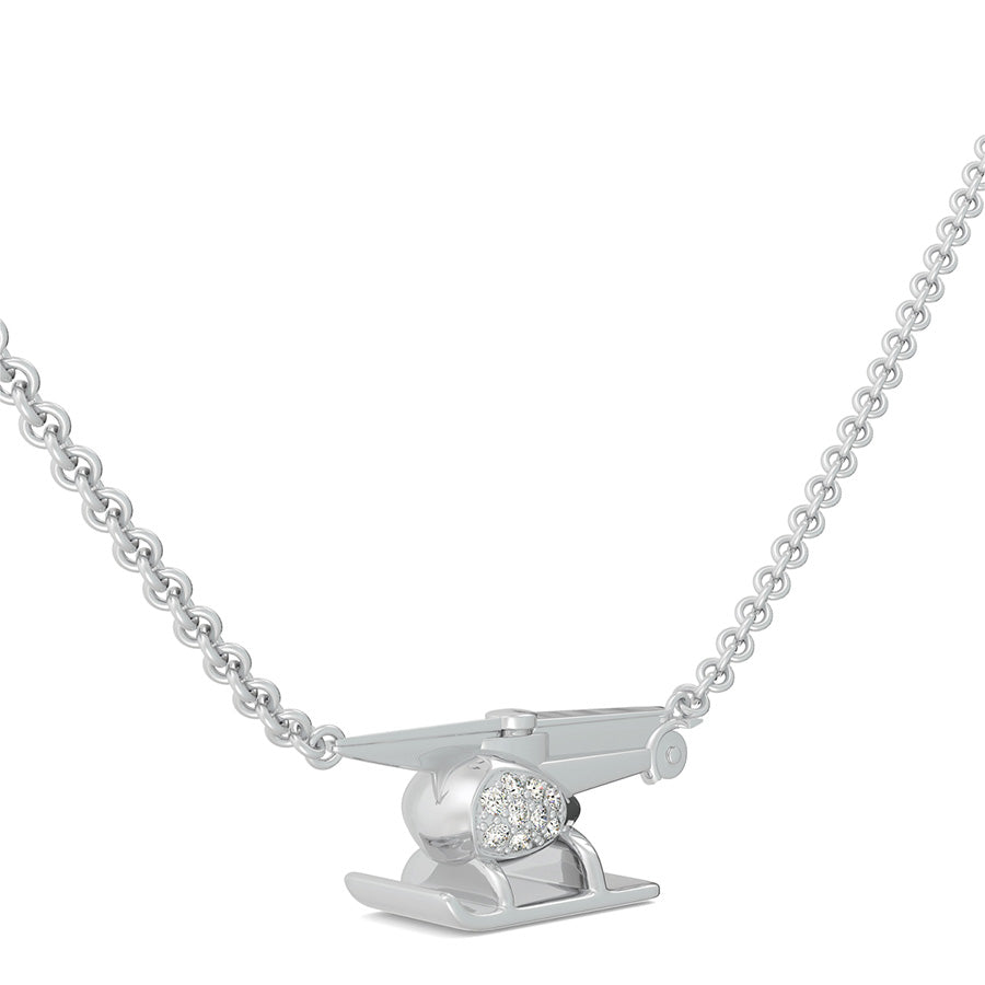 Monopoly Helicopter Charm Pendant