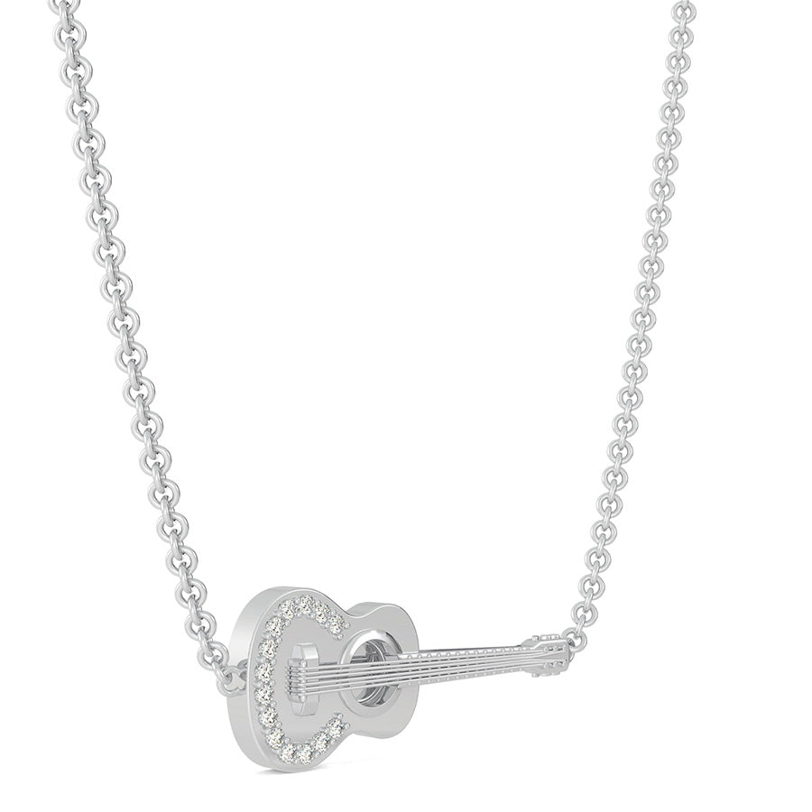 Monopoly Guitar Charm Pendant