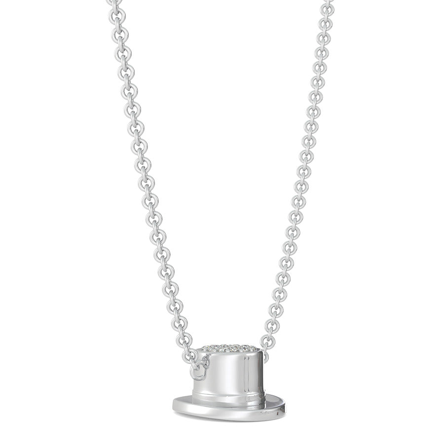 Monopoly Top Hat Charm Pendant
