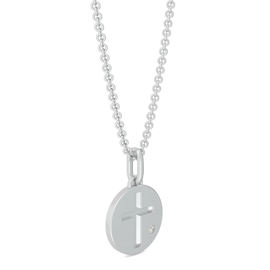Cross Coin Pendant