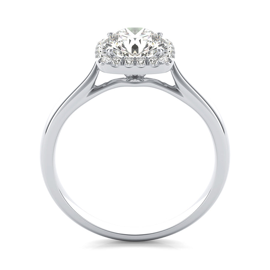 Classic Halo Engagement Ring