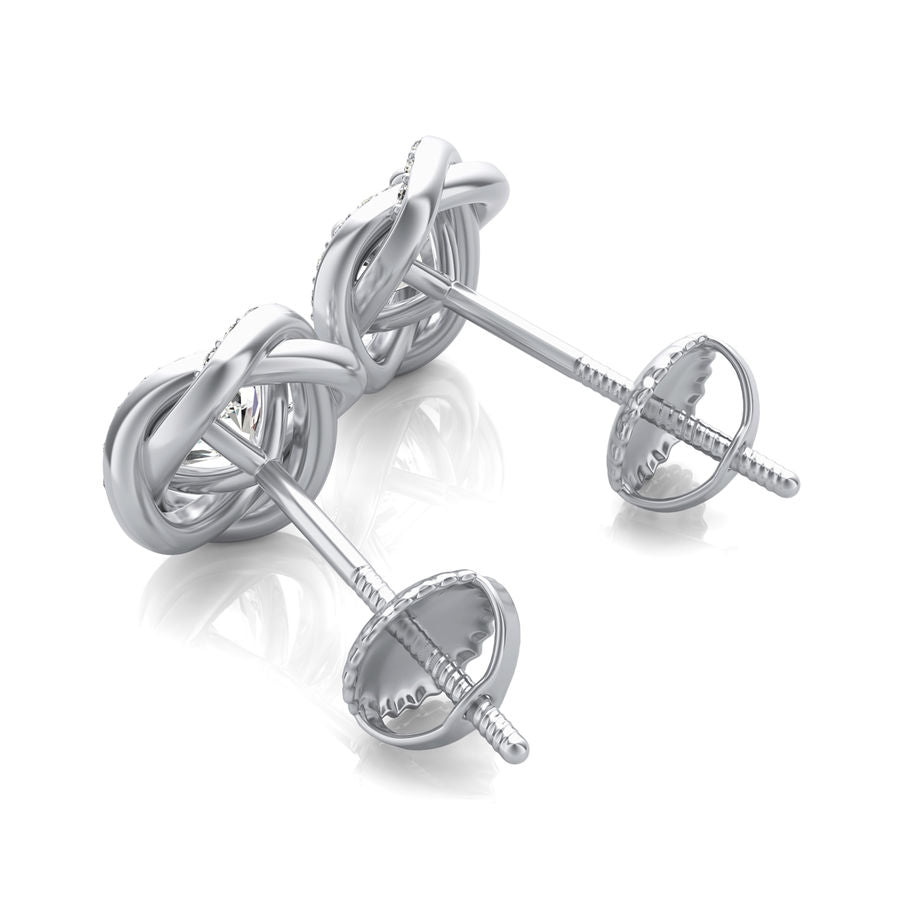 Halo Stud Earrings