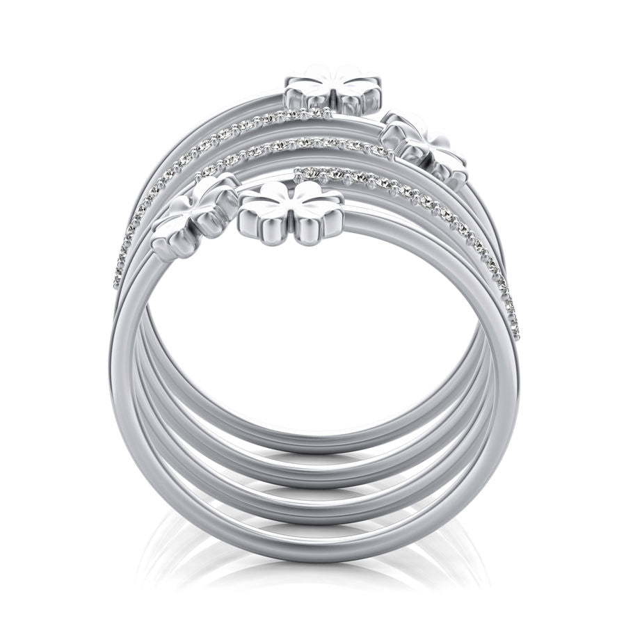 Floral Fashion Ring
