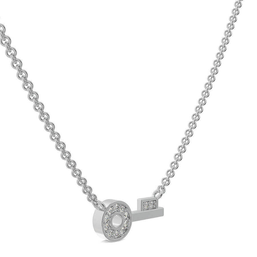 Key Shape Pendant