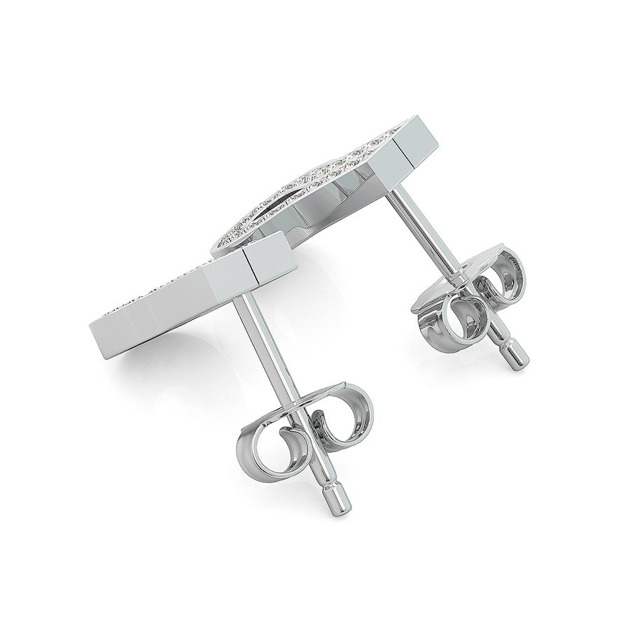 Ribbon Hole Earrings
