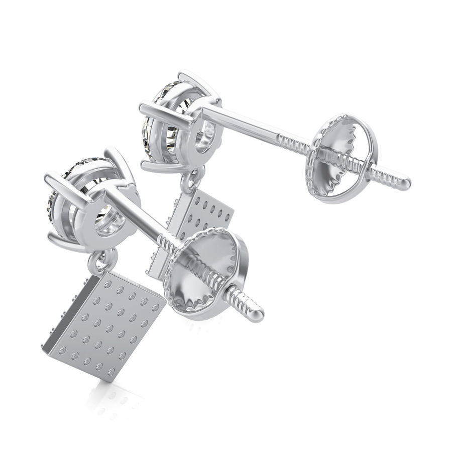 Dangle Cluster & Stud Earrings