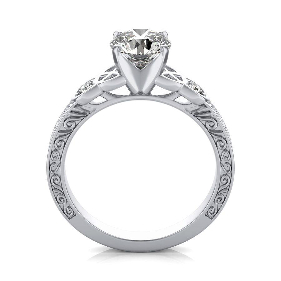Filigree Engagement Ring