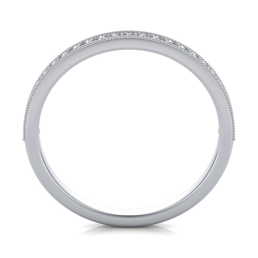 Channel Half Eternity Band