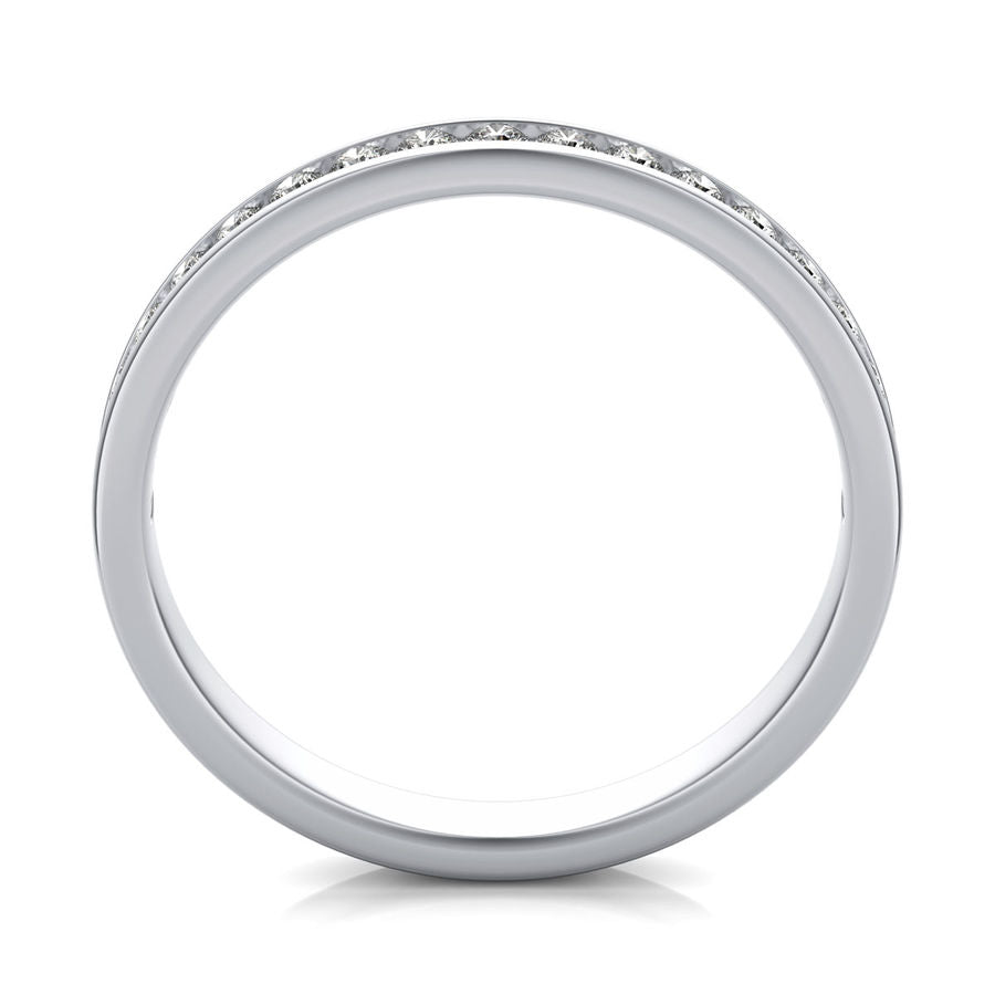 Channel Half Eternity Band