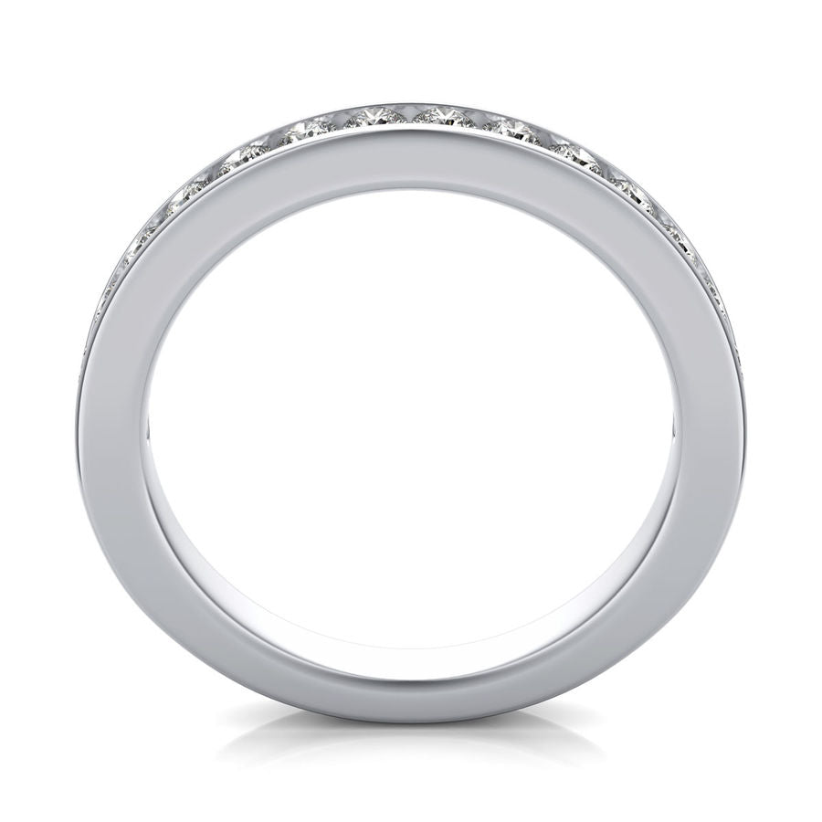 Channel Half Eternity Band