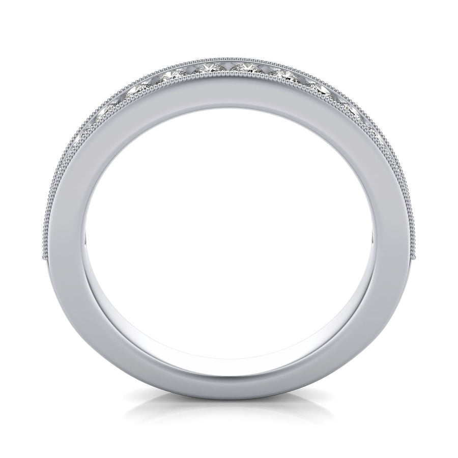 Channel Half Eternity Band