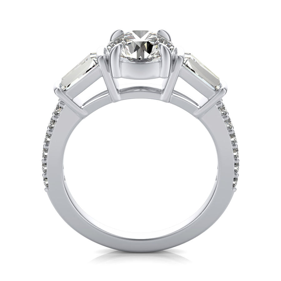 Three Stone Engagement