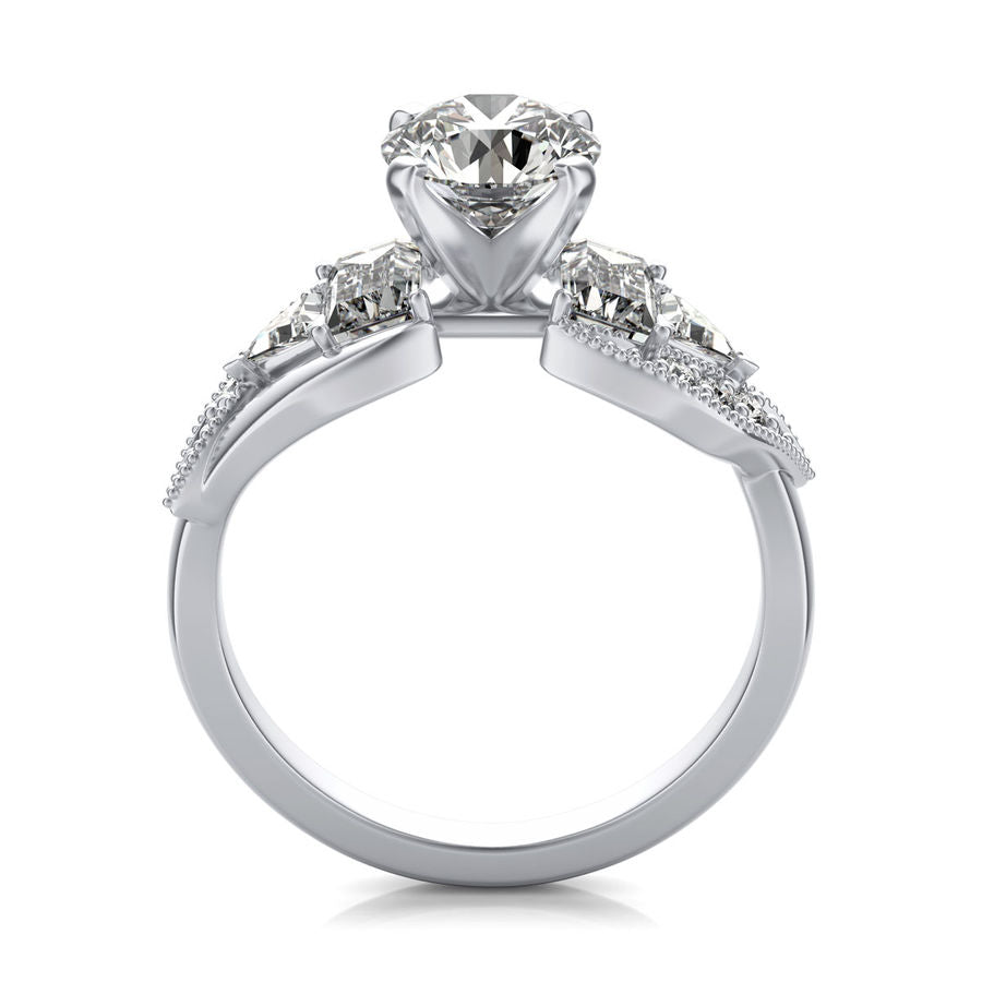 Three Stone Engagement