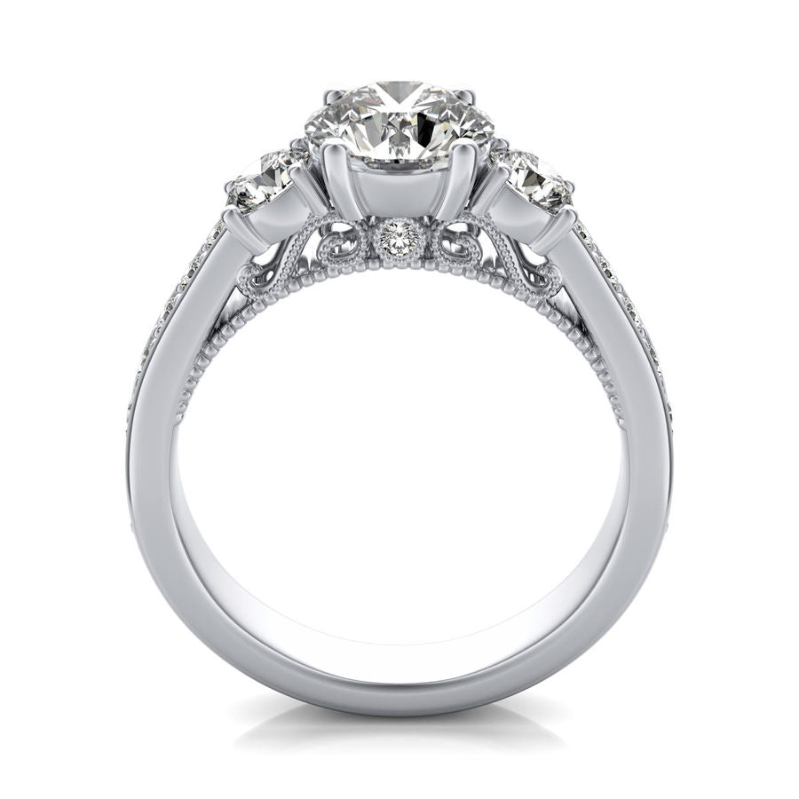 Three Stone Engagement