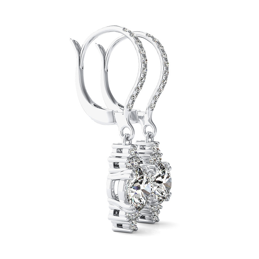 Accented Drop Earrings