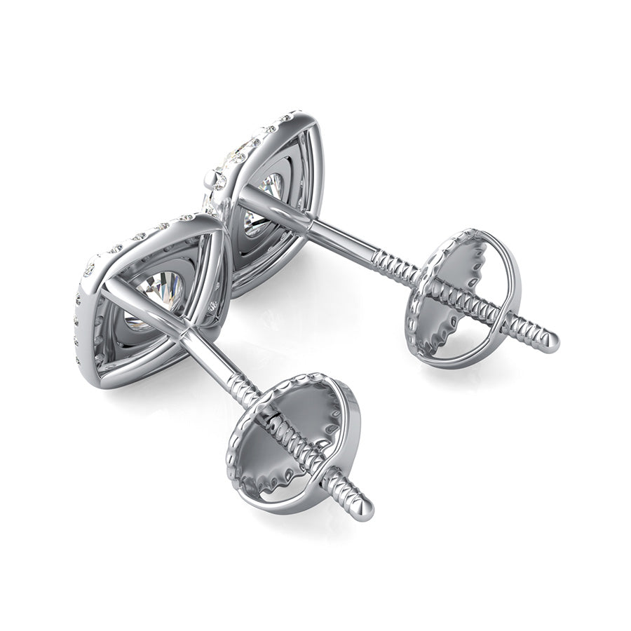 Martini Halo Earrings