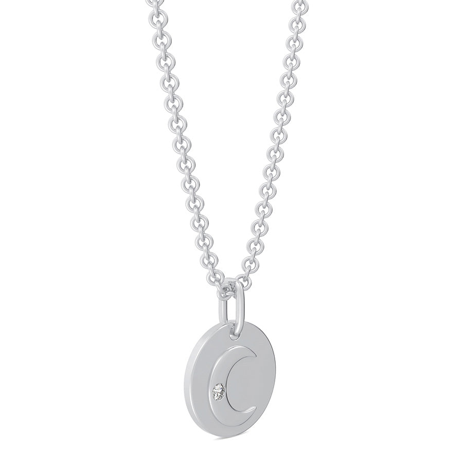 Moon Coin Pendant